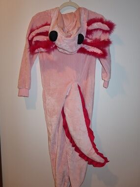 Axolotl Halloween Costume Youth Kids Size 12
